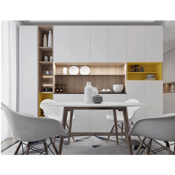 Quality With  LED Light  Cabinet Pantry Unit Living Room Display Cabinet wholesale