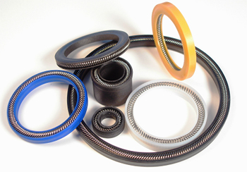 Abrasion Resistant Spring Energized Ptfe Seal Low Friction Rubber Seal Ring ISO9001
