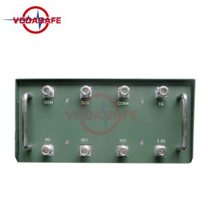 8 RF Antennas Electronic Signal Jammer , Manpack Signal Jamming Device Not Stop