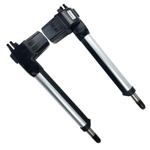 China Courtyard Dual Swing Gate Opener 1.6cm/S Stainless Steel on sale