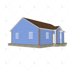 China Heya-3B02-B China 3 room sandwich panel house prifabricated construction India price on sale