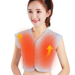 China Sheerfond USB Powered Heated Vest , Rechargeable Heated Body Warmer Vest 50degrees on sale