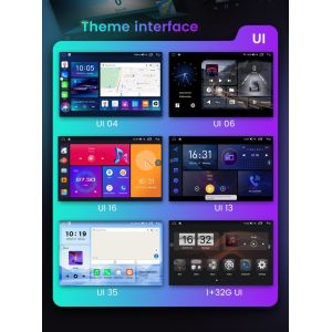 10.1'' Car Radio for Universal Car Fitment Wireless Carplay Wifi GPS BT FM RDS