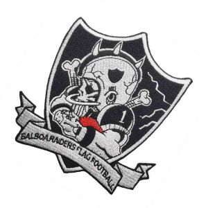 Velcro Backing 3D 3.5cm Sports Team Patches Washable Cartoon Iron On Patches