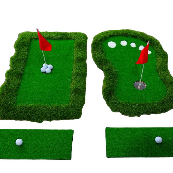 Cages Mats EVA Mini Golf Putting Floating Green Water Play Golf Hitting Mat for Pool Fun