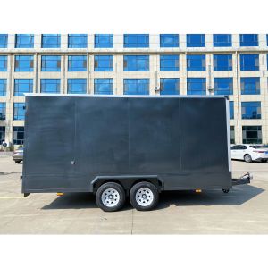 Steel structure Box Trailers Customizable Enclosed Cargo Trailer