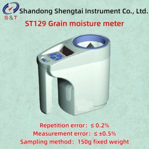 Cheap Corn And Rapeseed Moisture Analyzer ST129 Measure 20 Varieties Repetition Error ≤ 0.2% for sale