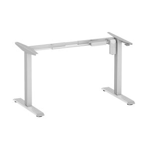 Write Table Modern Office Desk with Custom Wooden Grain and Electric Height