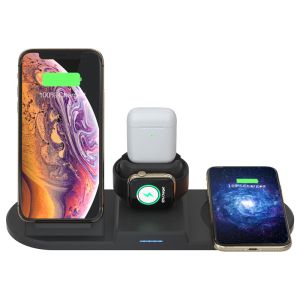 China 258*92*119mm Personalized Wireless Phone Charger Multifunctional 4 In 1 on sale