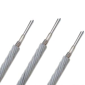 IEEE1138 Standard Opgw Optic Fiber Cable Flame Resistant