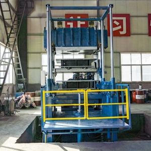 Easy to Operate 1000T Solid Tyre Vulcanizing Press Machine with Ejector Mold