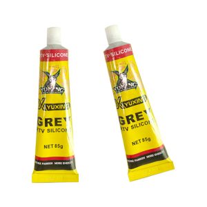 White Black Waterproof RTV Silicone Sealant For Electrical Component Engine