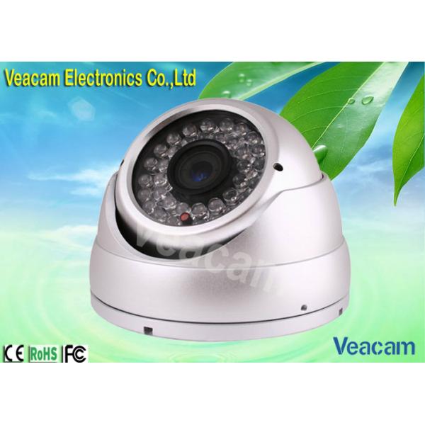 9 - 22 Manual Zoom Lens LED Vandal Proof Dome Camera With 50M IR Working