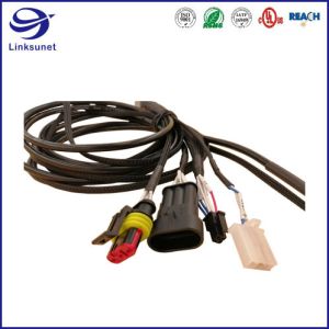 6.0mm Pitch Crimp Wire To Wire Connector Wire Harness For Car