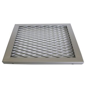 2.5mm thickness Window Construction Frame Expanded Metal mesh panels