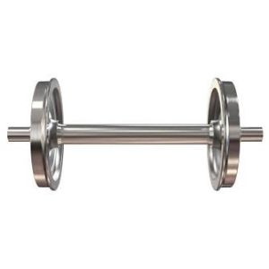 China 762mm Gauge Locomotive Driving Wheels , Steel Train Wheels For Mining Equipment ODM on sale