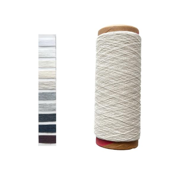 Quality NE 12s Ne 21/2 Optical White Poly-Cotton Yarn For Weaving Terry Towel wholesale