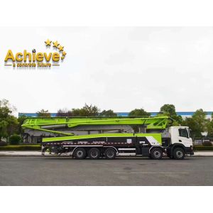 Used ZOOMLION 67m Truck Mounted Concrete Pump 67X-7RZ For Sell Unit