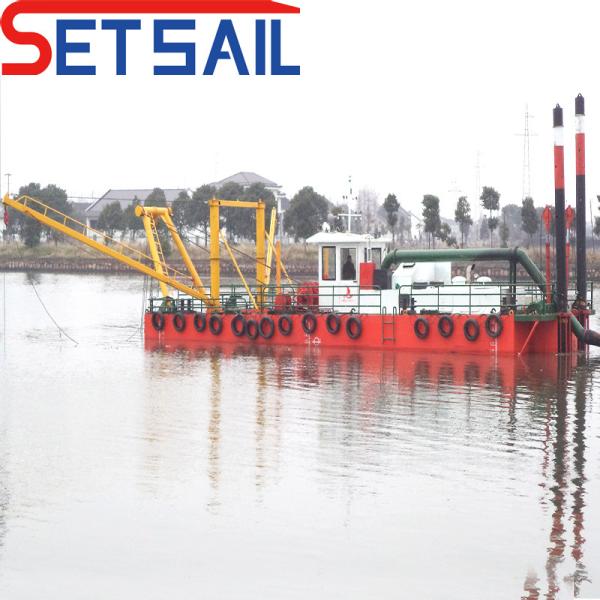 River Used ABB Cutter Suction Dredger with 500-5000m Diacharge Distance and Diesel Engine