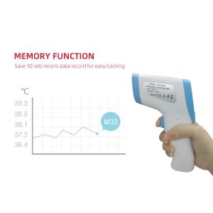 Kid Adults Electronic Digital Thermometer , Digital Infrared Temperature Gun