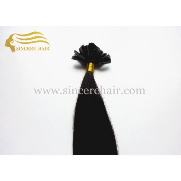 22 inch virgin remy human hair extensions for sale, Italian keratin fusion U-Tip hair for sale Hot Selling 26 Inch Wave Hair Extensions, 65 CM Long Body Wave Black Fusion U Tip Remy Hair Extensions 1.0 G For Sale