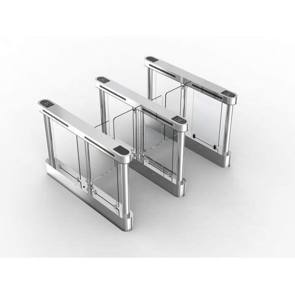 Quality Swing Gate Digital Optical Barrier Turnstiles Controlled Acrylic wholesale