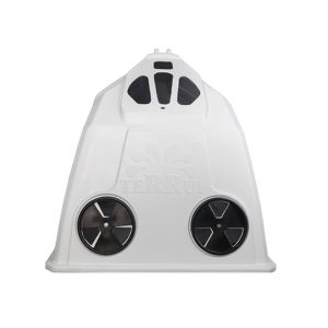 White Polyethylene Weatherproof Rectangle Dairy Calf Hutches With Insulation And