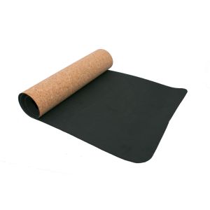 Ningbo virson New design hot selling CORK TPE yoga mat customized