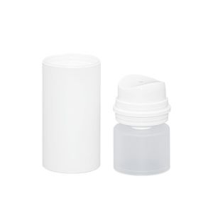 Sustainable Central Hole Outlet PP Airless Bottle Cosmetic Packaging Container