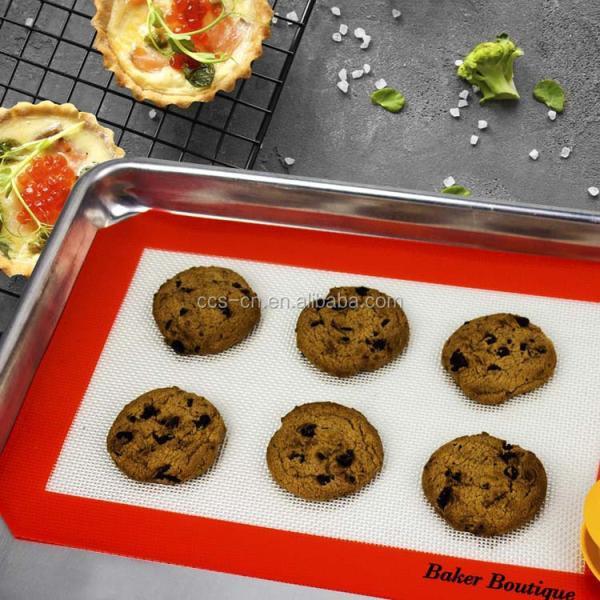 Commercia Fashionable Food Grade Healthy Kitchen Cookware Baking Accessories NonStick Custom Size Reusable Silicone Ba