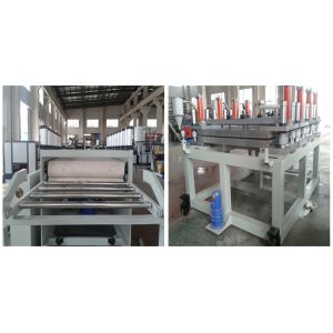 Double Screw PVC Foam Board Extrusion Line 110kw Making Machine