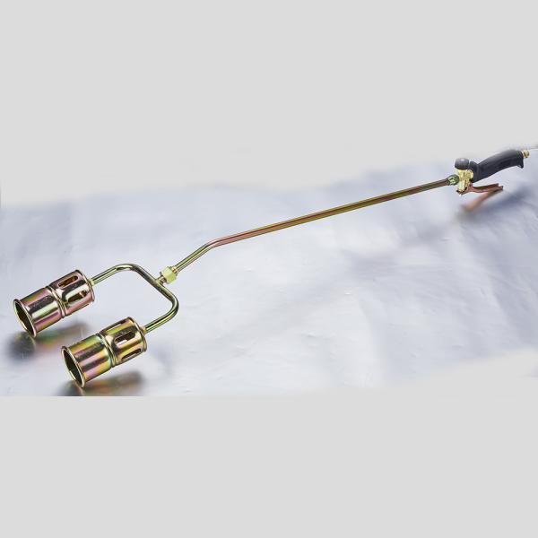 Pig Hair Removal High Temperature Long Handle LPG Cutting Torch with Three Burning Mouth