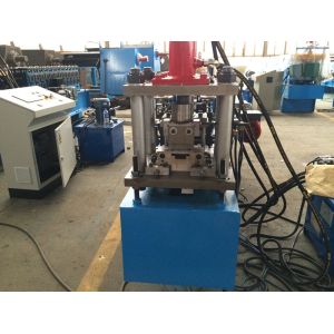 FD - Curtain Panel Metal Roll Forming Machine Manual Feeding , 3 Ton Capability
