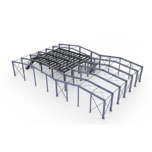 ISO SGS BV Earthquake Proof Steel Structure Workshop Prefab Metal Shop Buildings