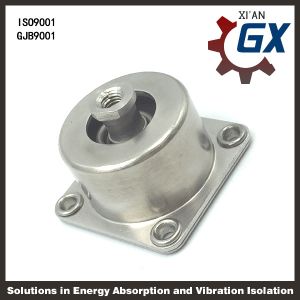 Metal and Mesh Isolator controlled shock vibration isolation protection for