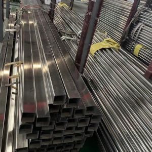 6m/12m 304 Stainless Steel Pipes ERW API Certified Square Tube and Rectangular