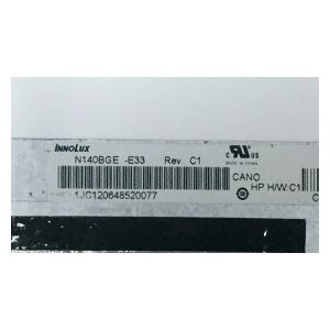 30 Pin EDP 14 Inch LCD Panel / HD LCD Display N140BGE E33 With 7ms Response Time