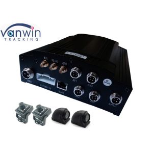 4 - CH H.264 CCTV Mobile DVR Bus People Counter , CMS 3G Mobile DVR WITH GPS