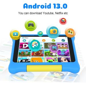 Dual Camera Android Tablet PC Quad Core 2GB 64GB Parental Control Tablets