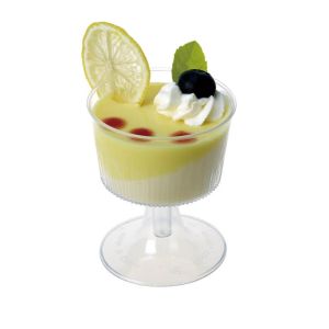 Eco-friendly tableware special shape disposable polystyrene plastic glass cup