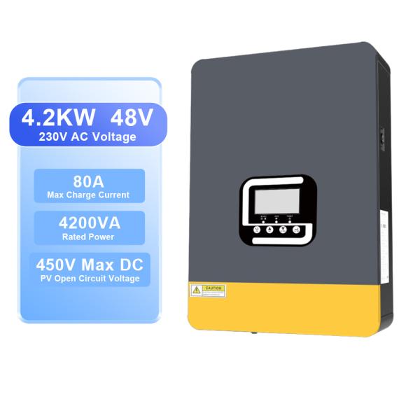 Quality 4.2kW 24V Hybrid Solar Inverter with MPPT Charge Controller wholesale