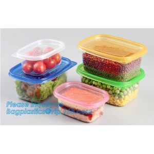 Customized Microwave Use Safe Eco Friendly 1250ML Airtight Container Food Vacuum