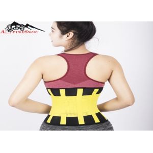 Elastic Waist Brace Back Support Waist Trimmer Belt Durable For Fitness