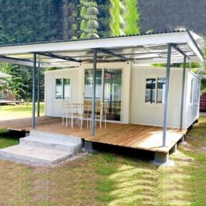 20FT 40FT Prefab Expandable House / Luxury Shipping Container Homes Office