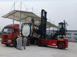 Cheap Empty Container Handler with CUMMINS QSM11-330 Engine for sale