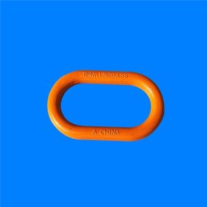 Carbon Steel Forged Master Link A342 169ton Lifting Master Link For Hoisting