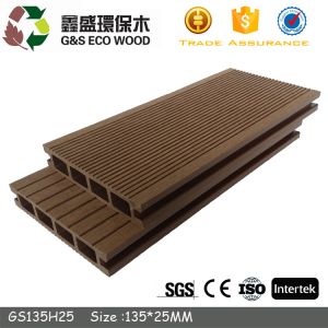 Mold Resistant WPC Hollow Board Swimming Pool WPC Decking Tiles Waterproof