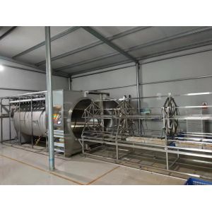 380V PLC HMI Microwave Vacuum Dryer 48KW Low Temperature Drying Machine