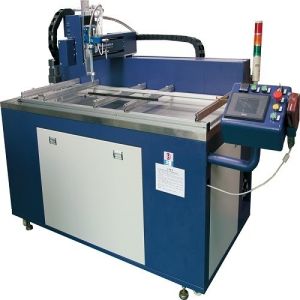 High Accuracy Two Components Silicone Epoxy PU Automatic Mixing Machine for LED