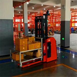 Magnetic Tape AGV Robot Transfer Autonomous Guided Vehicle , Agv Robot Systems